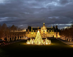 Biltmore Christmas at Night