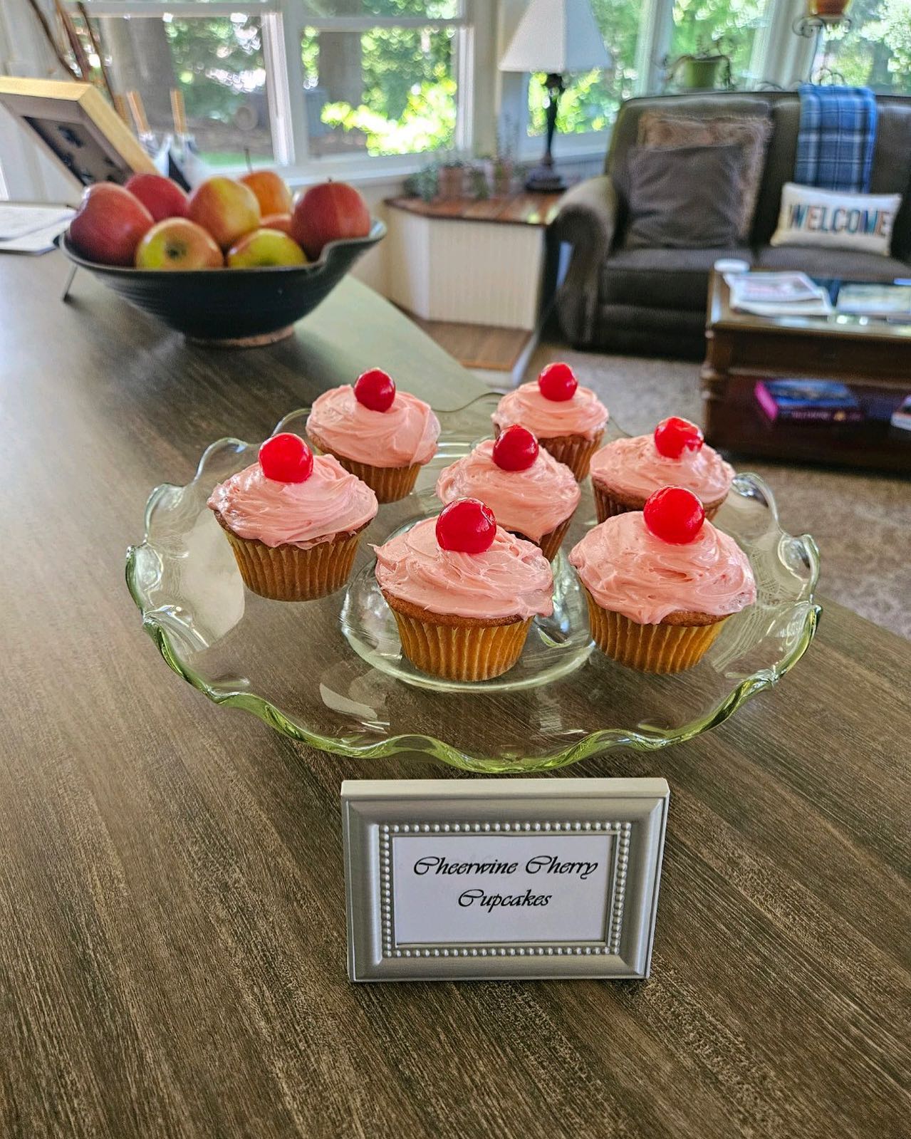 cheerwine cupcakes